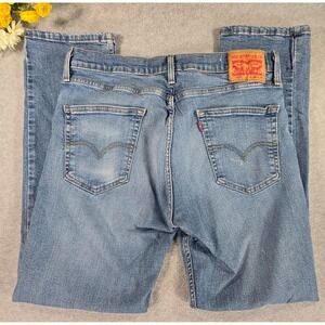 Levis 511 Slim Fit Jeans Mens 36x32 Blue Denim Medium Wash Pants (34x30)